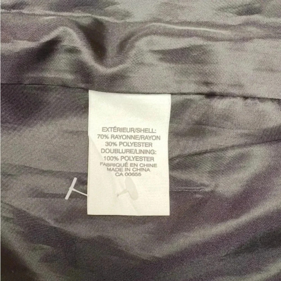 Smart Set, Classic  Single-Button Black Blazer, Size 0 - Picture 5 of 7